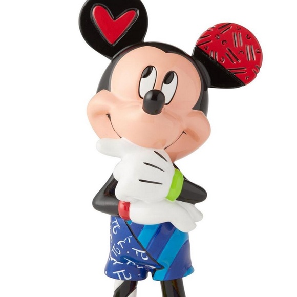 Disney Britto Mickey Mouse Thinking Figurine 6 IN * NEW *